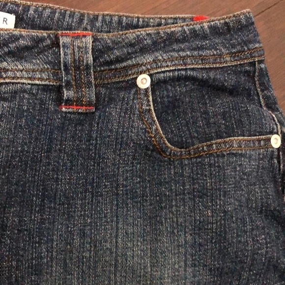 Tommy Hilfiger blue denim stretchy skirt. EUC! - Picture 2 of 5